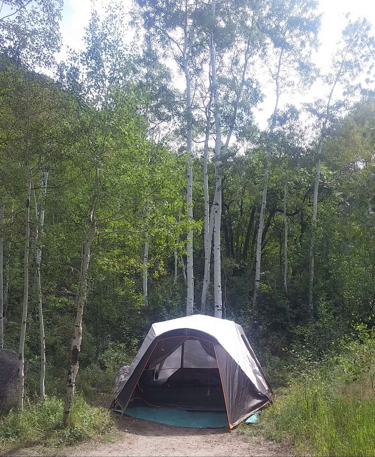 difficult camp site