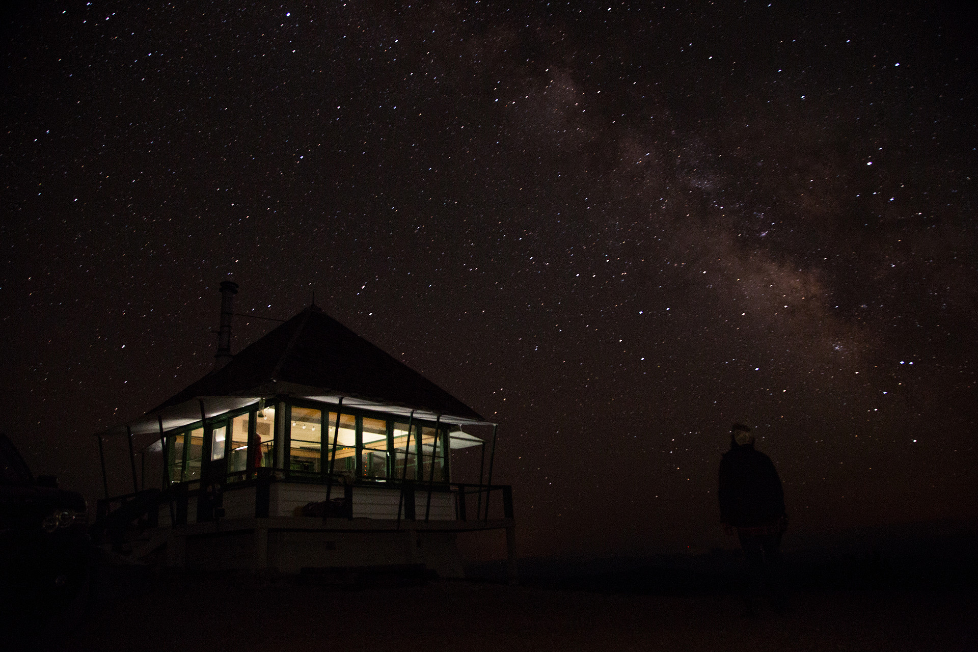 Star-gazing not bad.