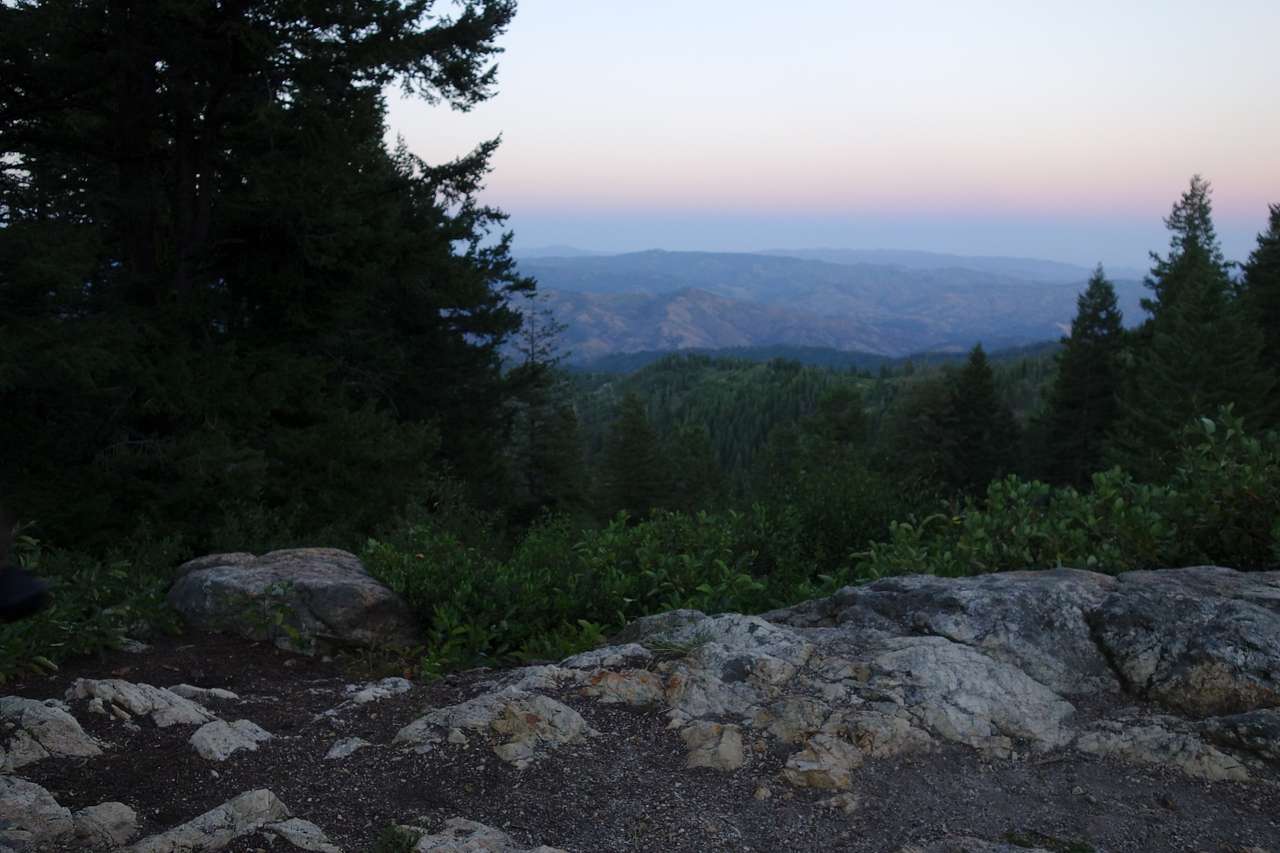 Walkin site #10 has a view that the will make all the other campers jealous.