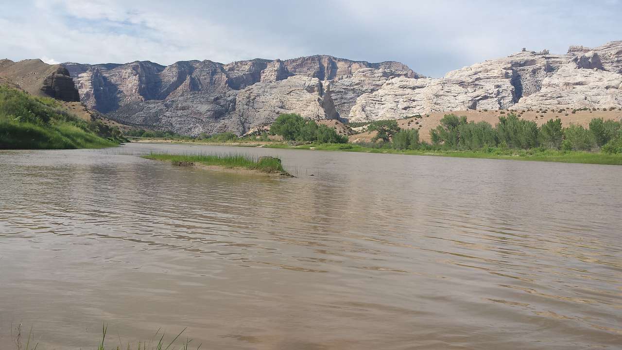 View of Green River from near the campground.