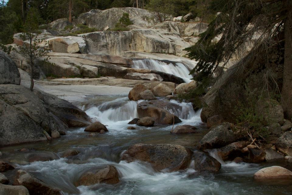 Cascades right next to the campground. Get a site in the back corner if you can!