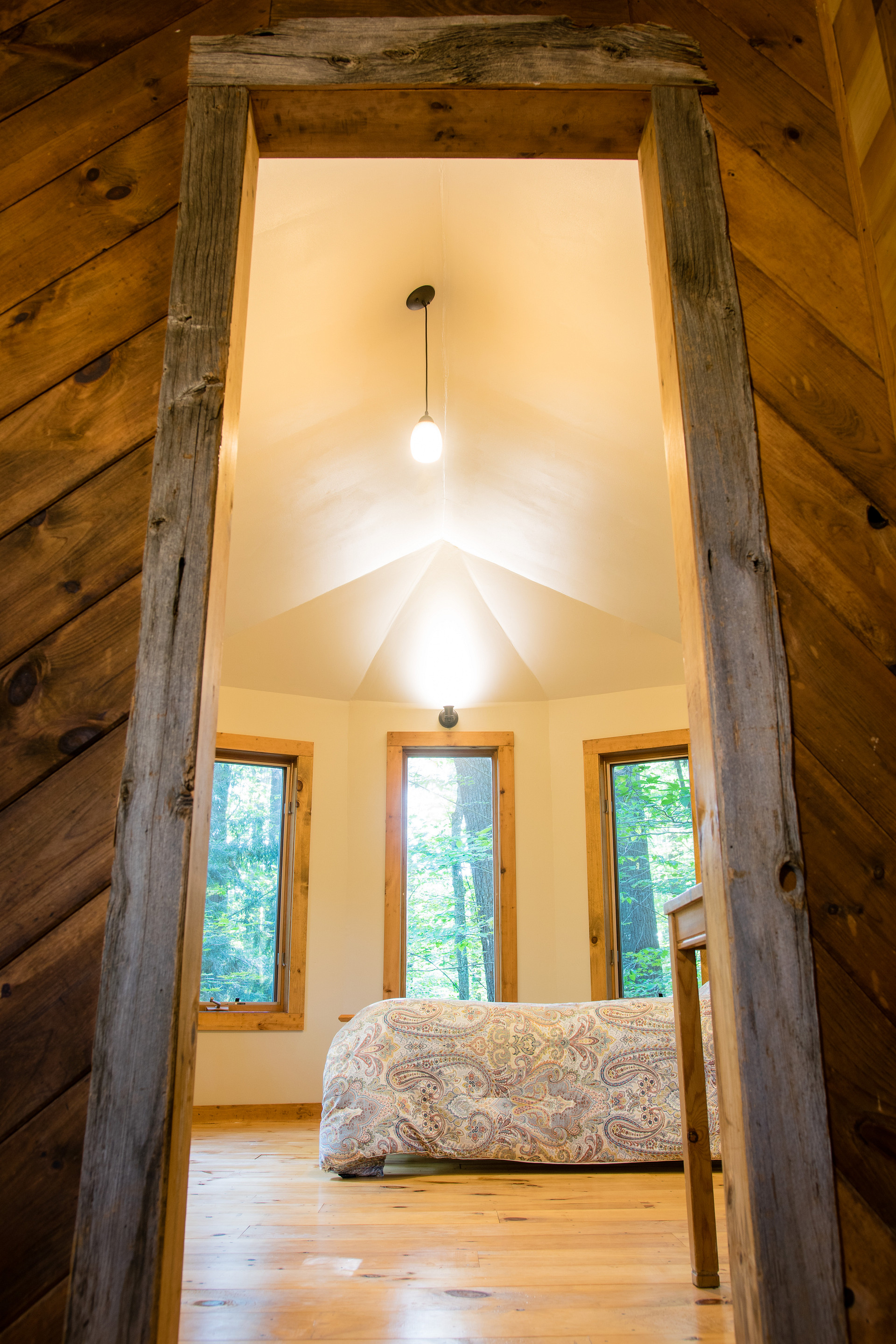Fantastic views from the bedroom.