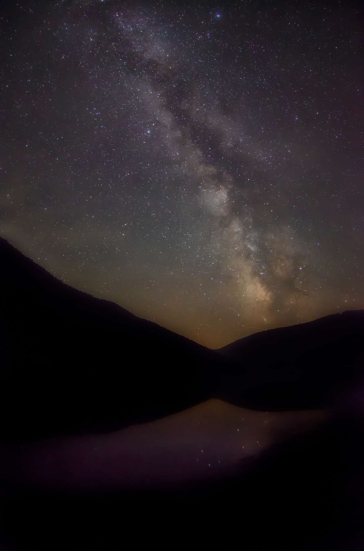 Milky Way from the recreation area beach