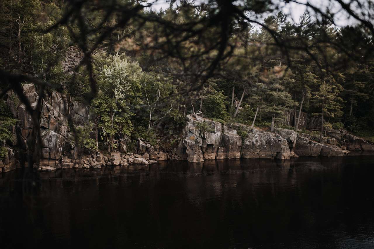 View from our Hike around Interstate Park.