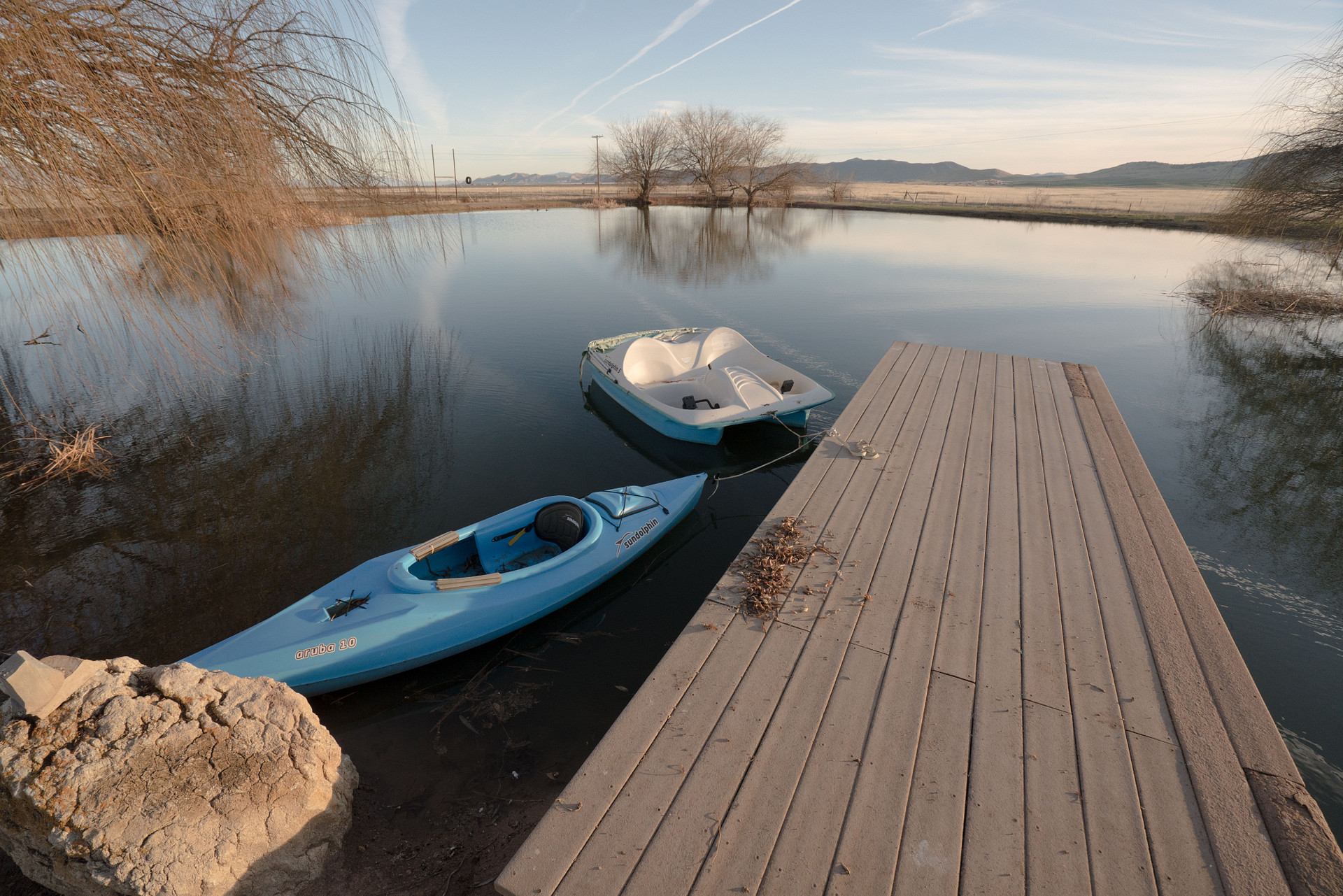 Dock on the pond