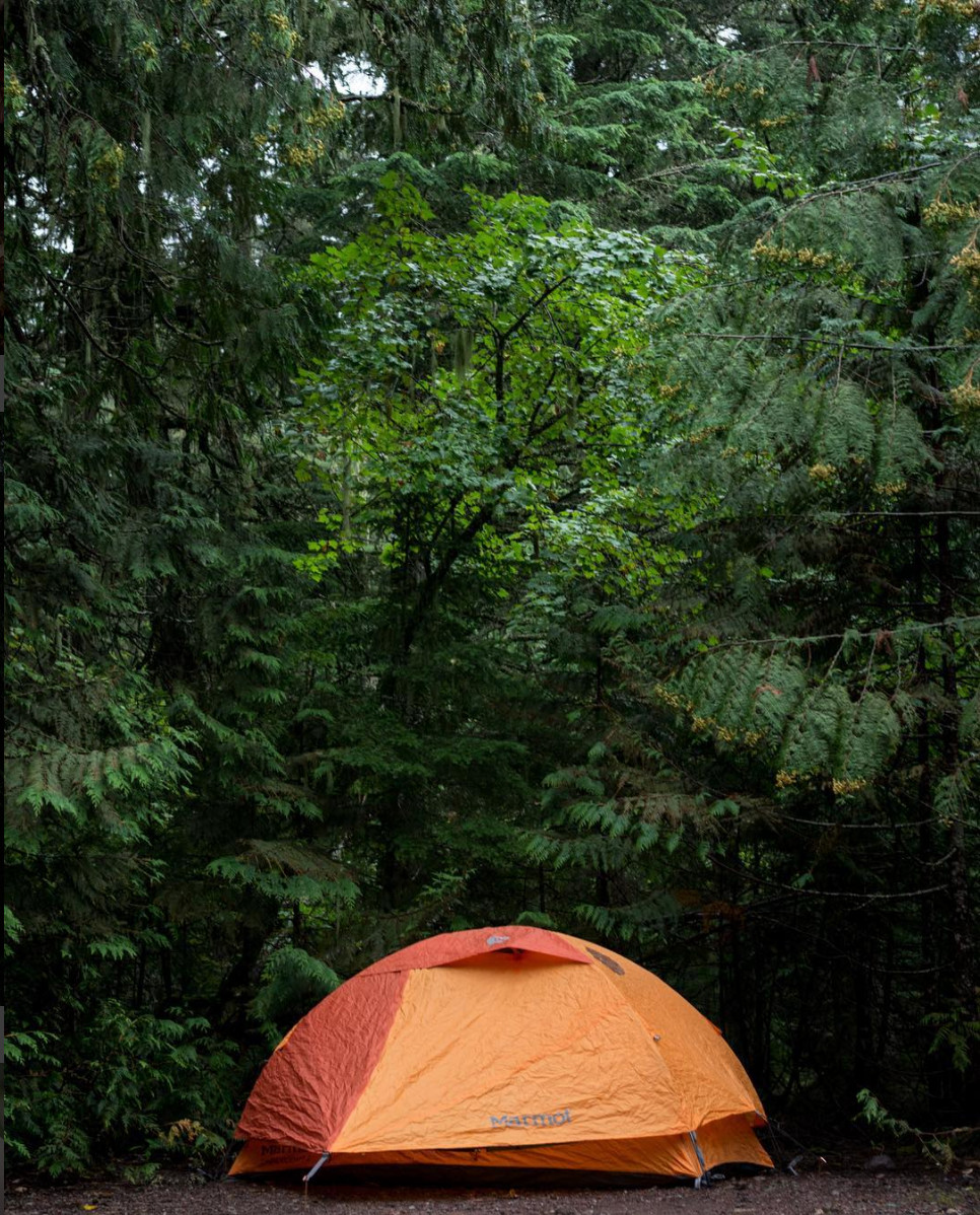 My first solo camping trip! It was amazing