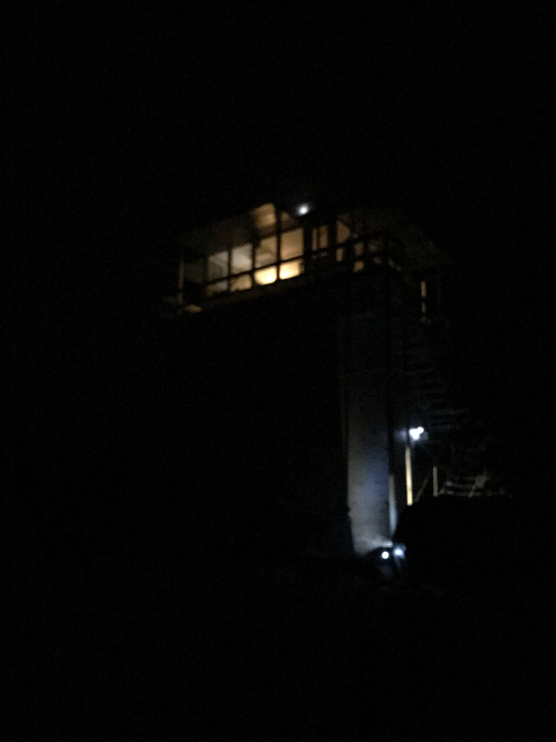 Fire Tower at night!