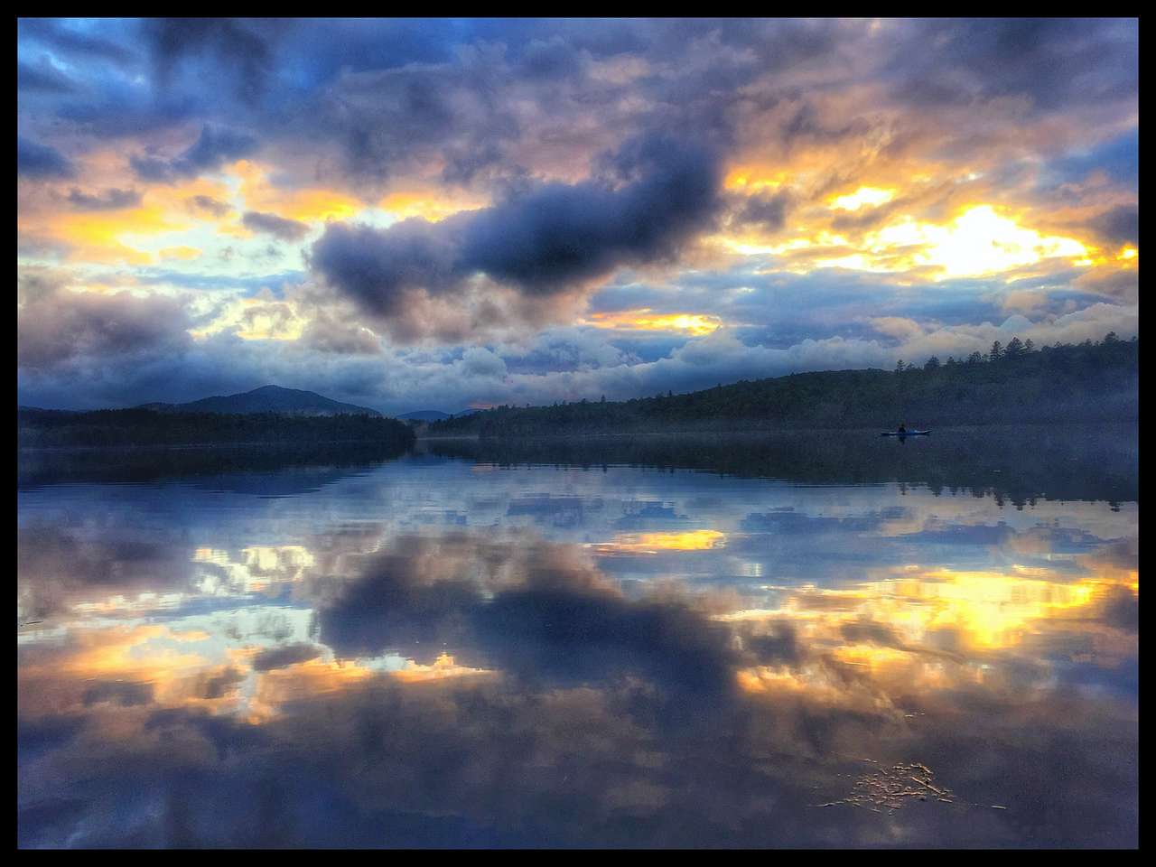 And then the rain stopped