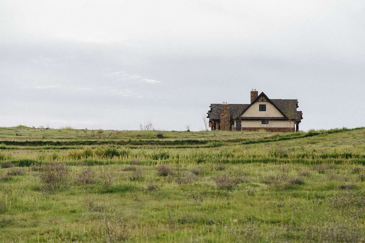 the main farmhouse