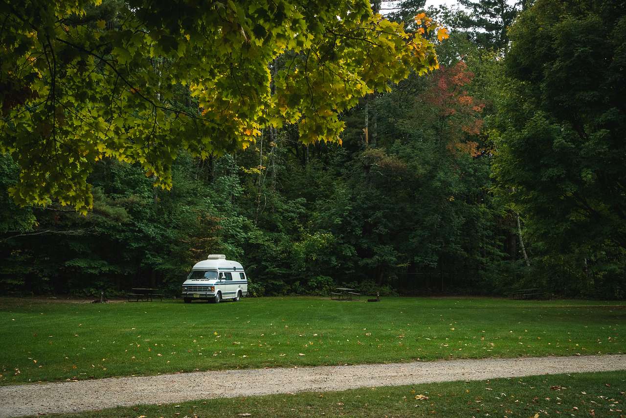Branbury State Park campsite.
