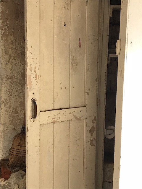 Rustic toilet