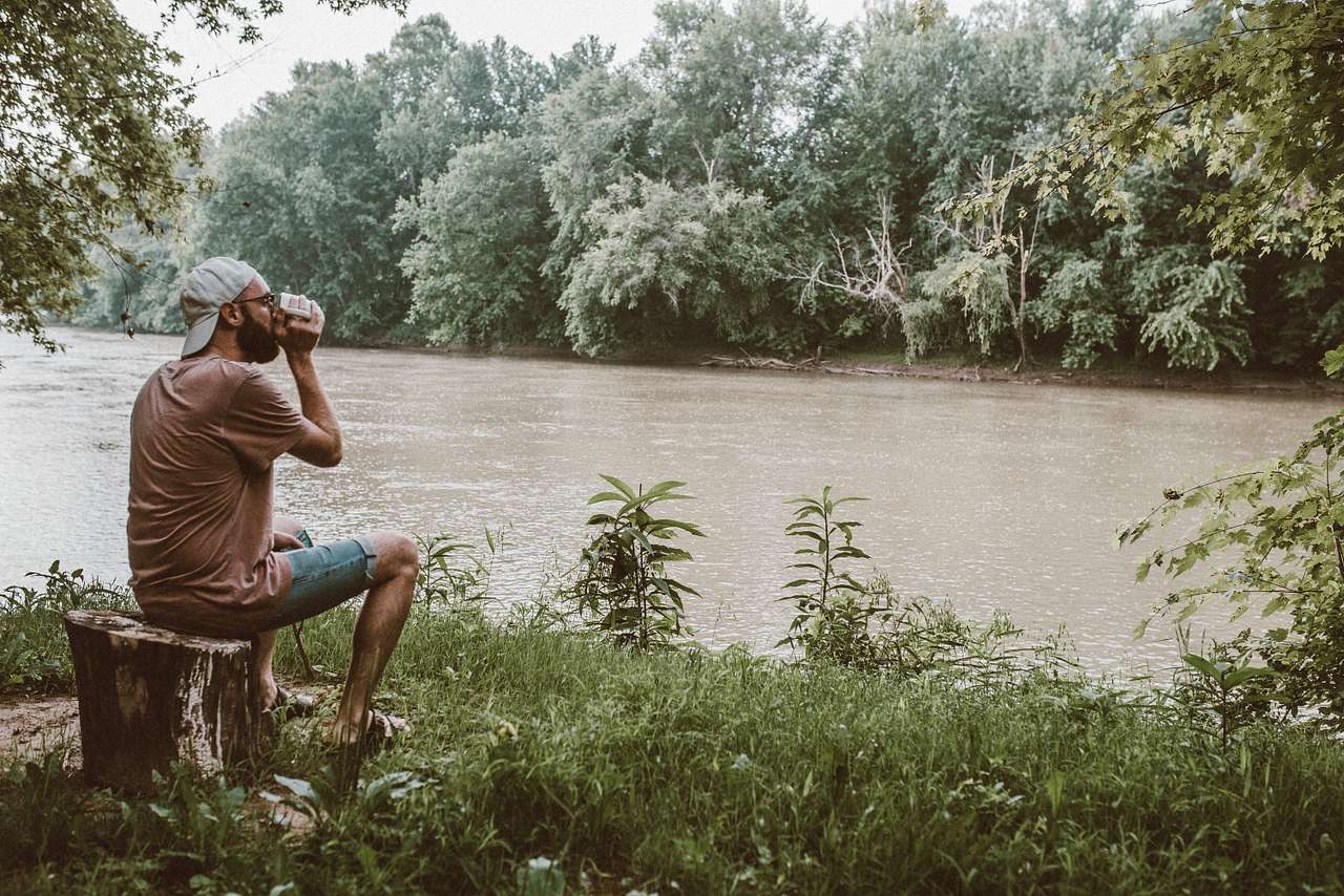 Perfect place for morning coffee.