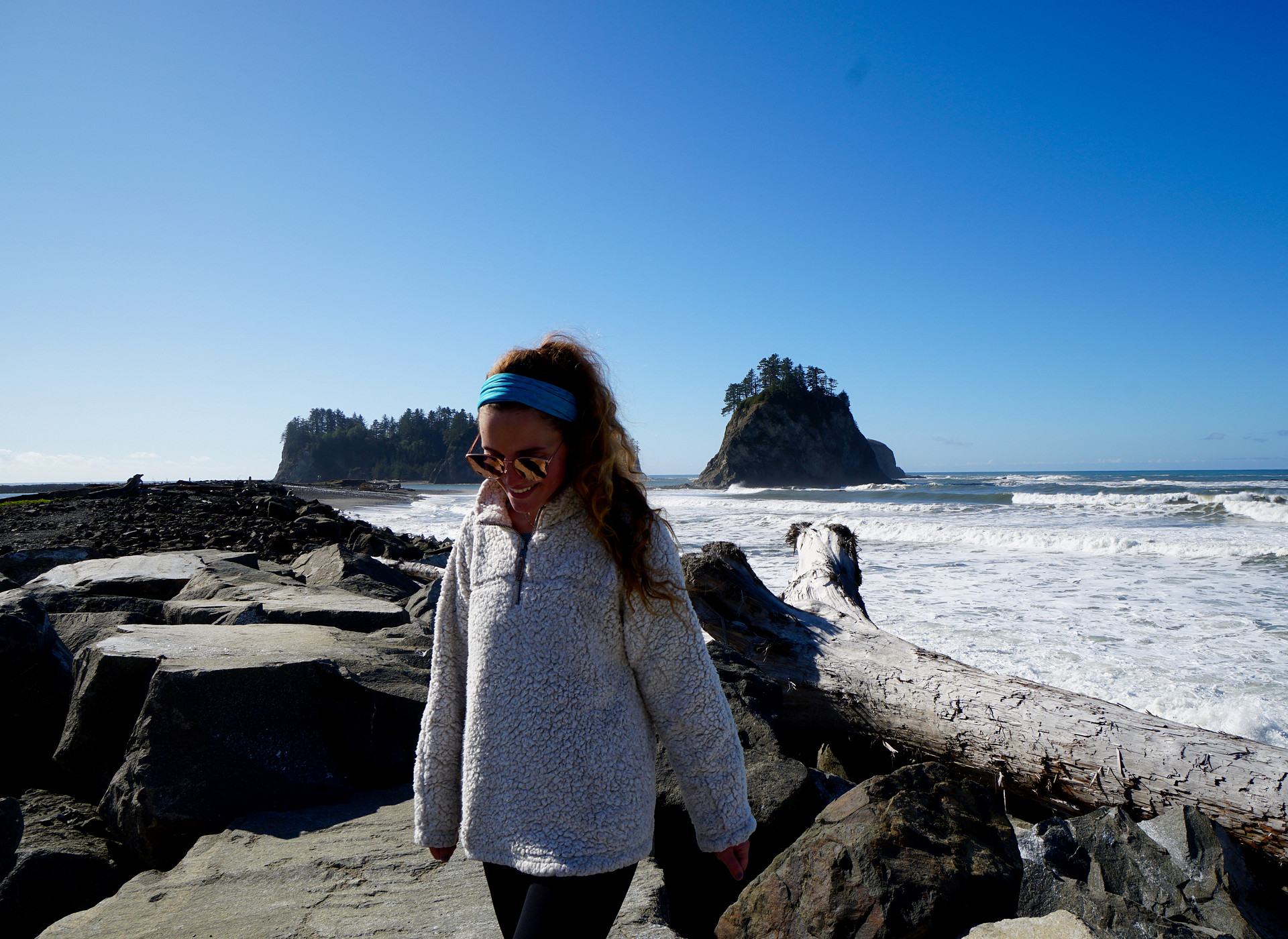 Intertidal rocks of Rialto Beach