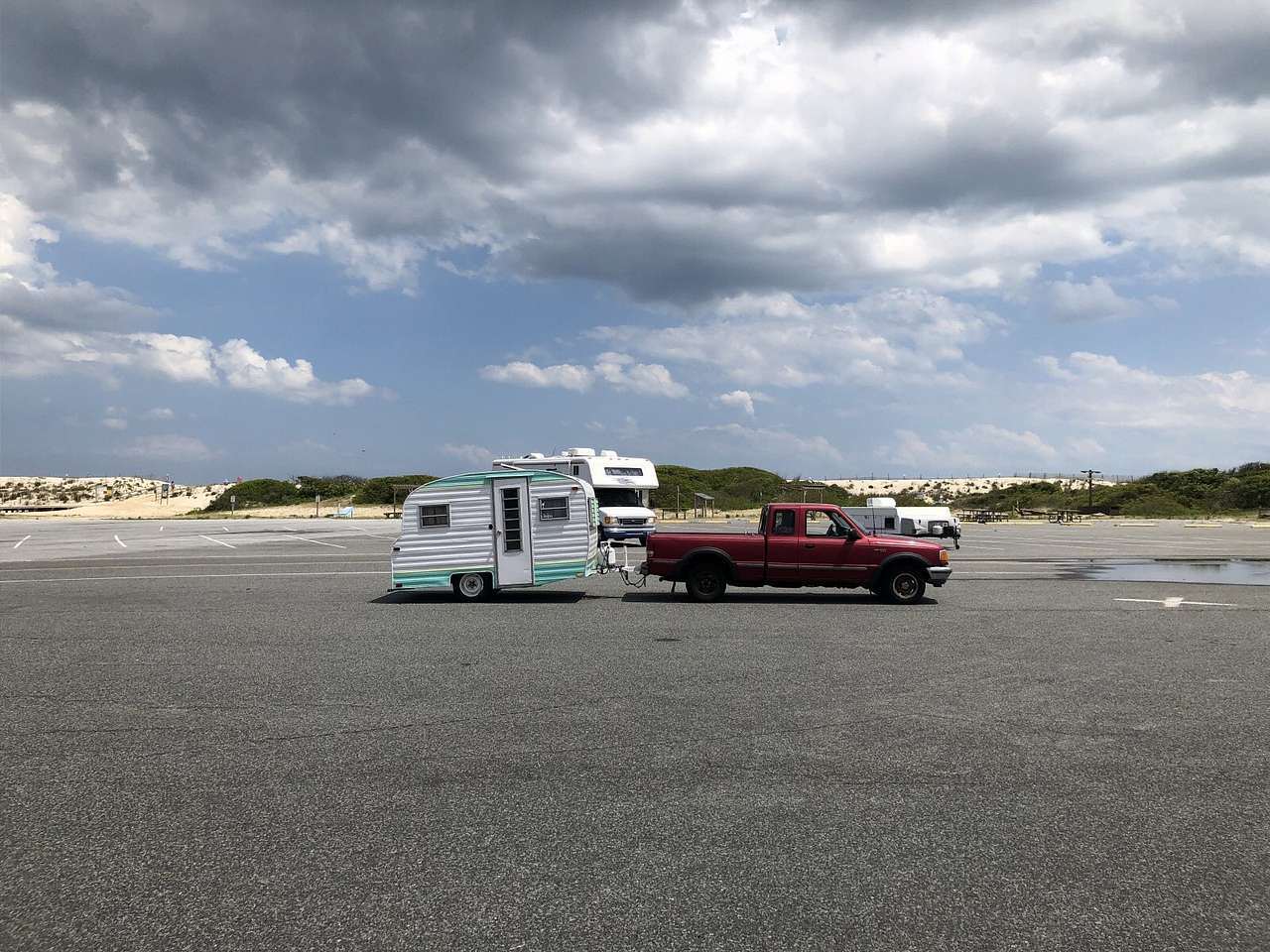 Pulling into the great outdoors