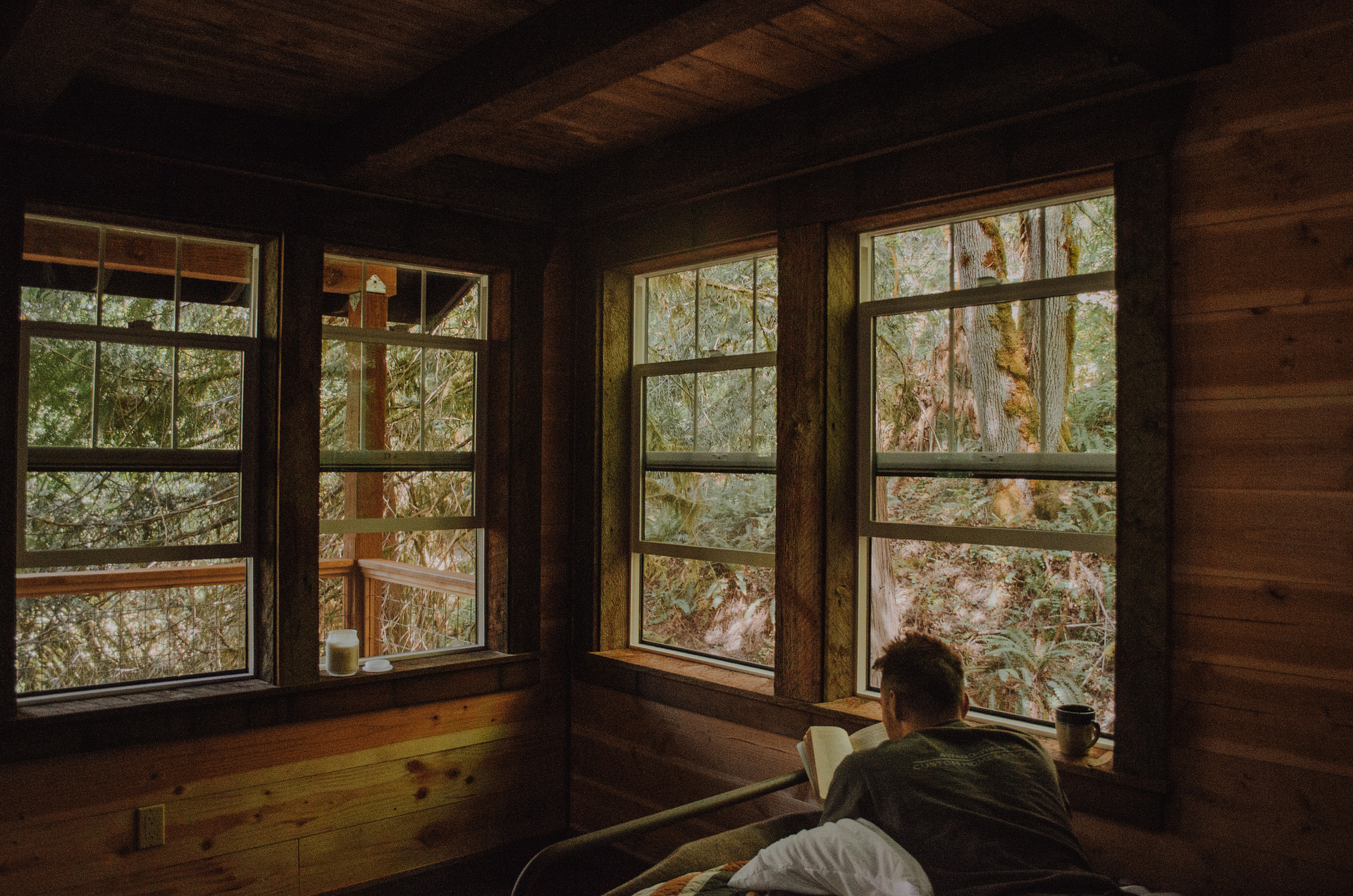 Peaceful. 