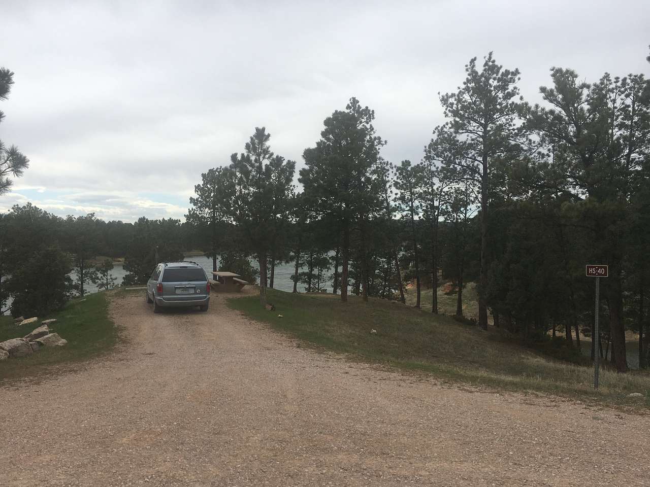 I had the entire campground to myself in April 2017