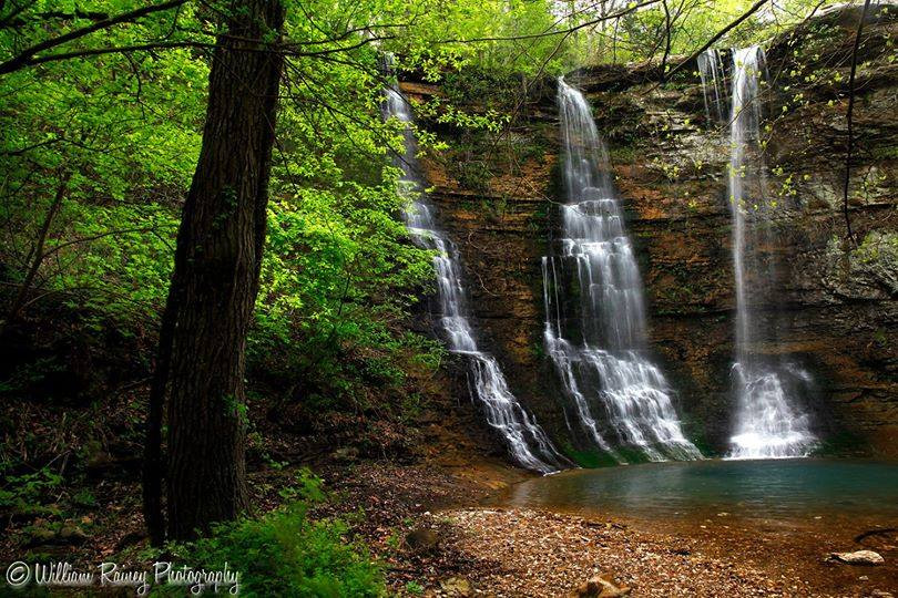 One of over a dozen waterfalls that you can drive to. Listen to the calming flow of water as you camp nearby.