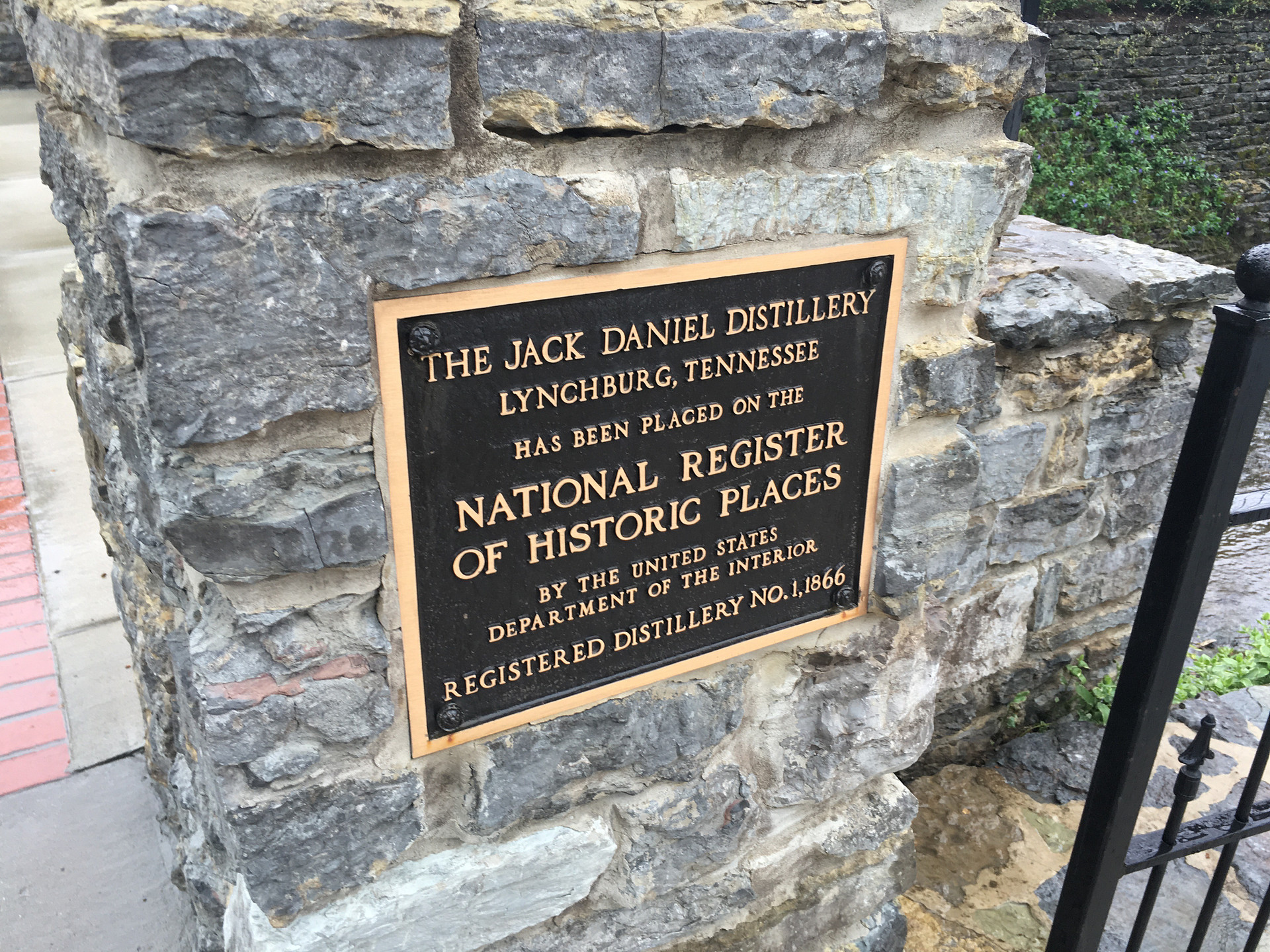Jack Daniel’s distillery in Lynchburg, Tennessee