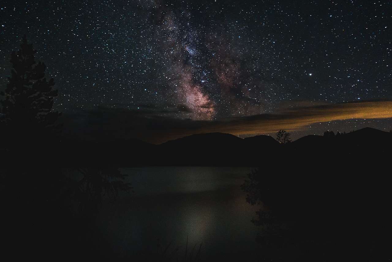 The night skies over Emery Bay were great.