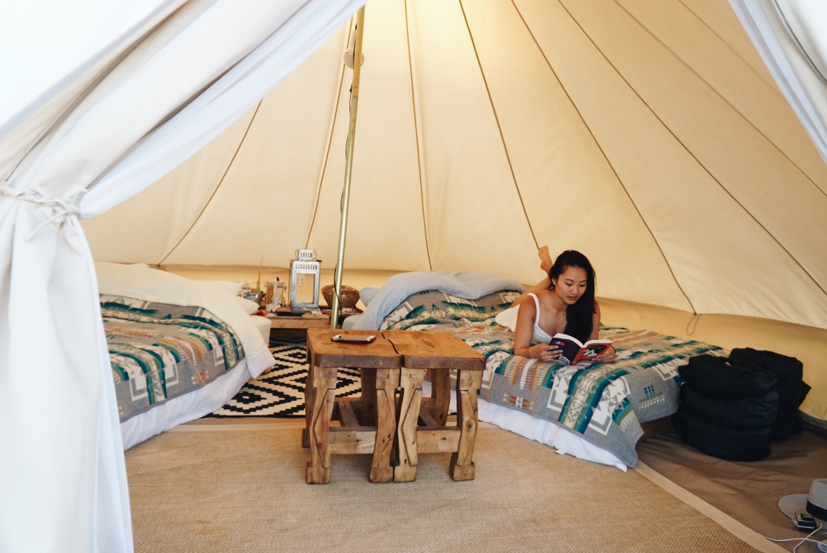 Glamping on Navajo