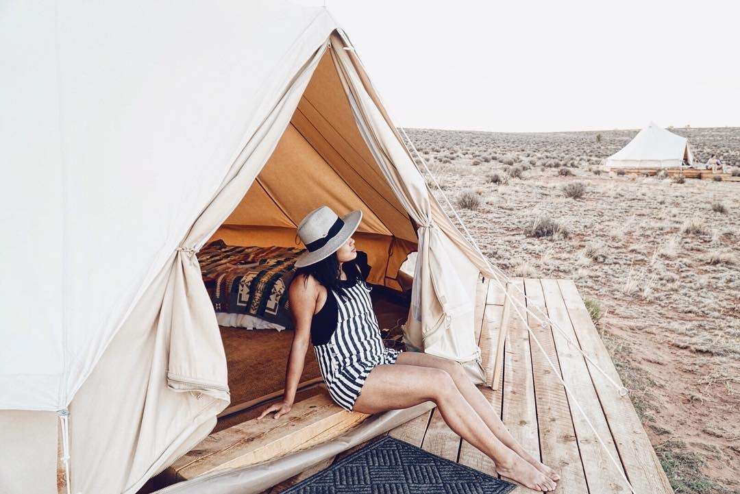 Glamping on Navajo