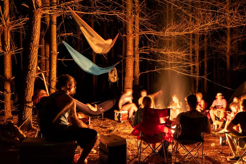 Bring your Hammock and find two trees to relax the day away.