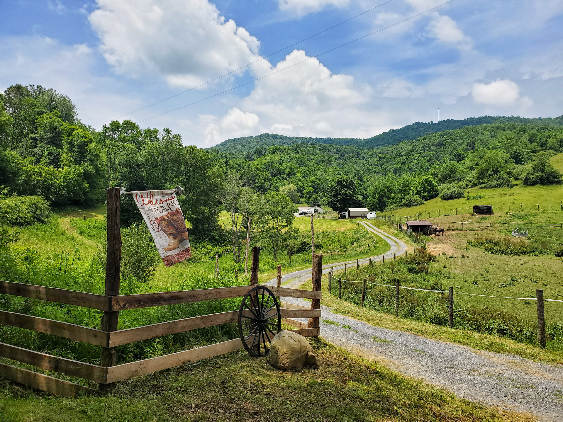 Entrance to the Ranch