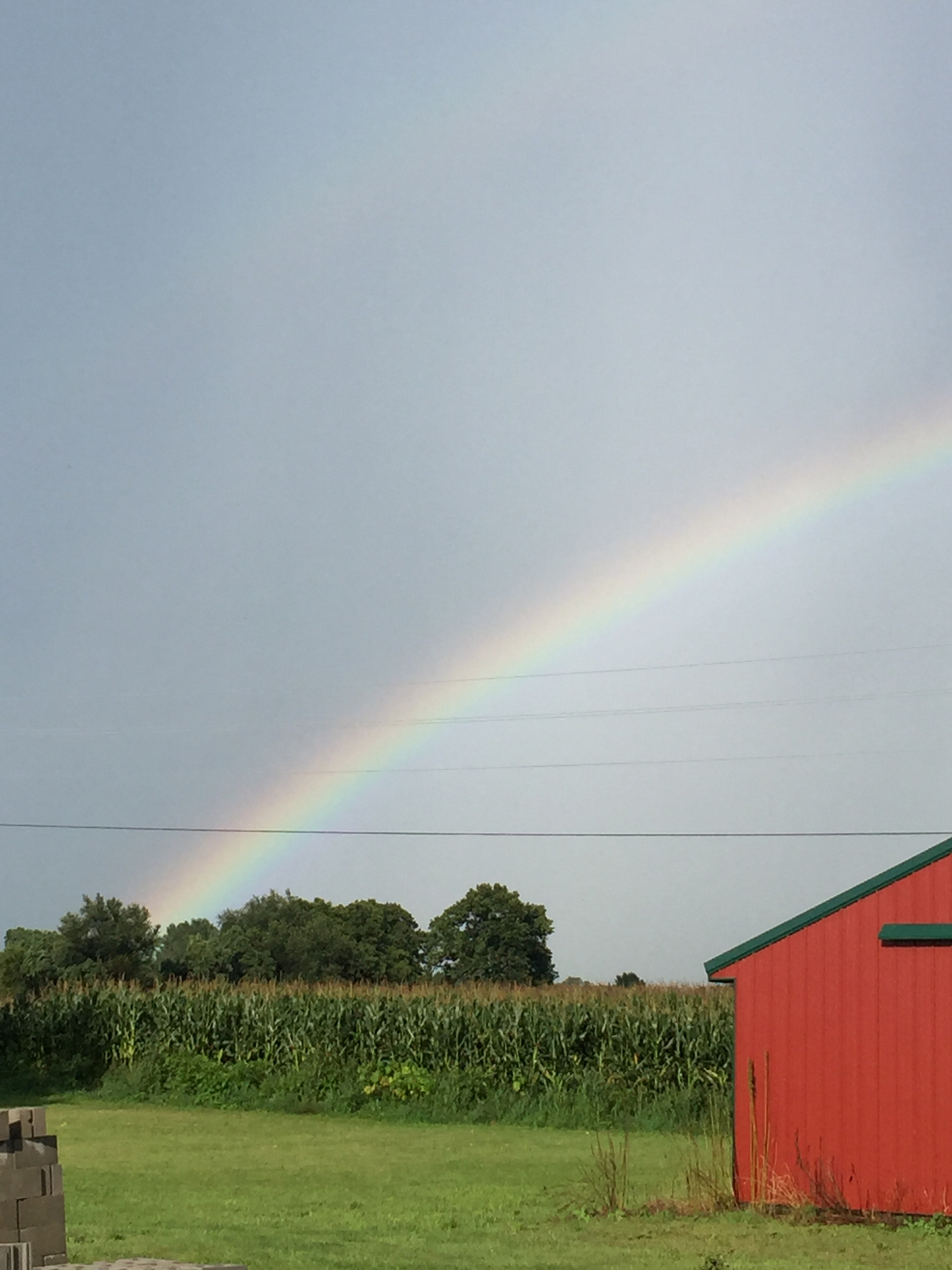 Mid Summer rainbow