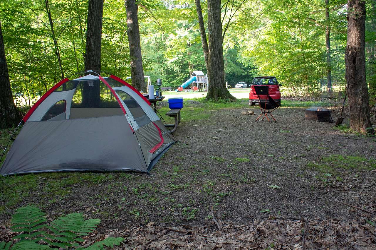 Site 2 -- reservable online, and close to the playground =)
