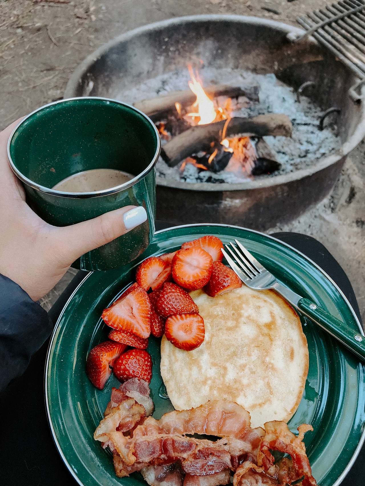 Breakfast of champions. 