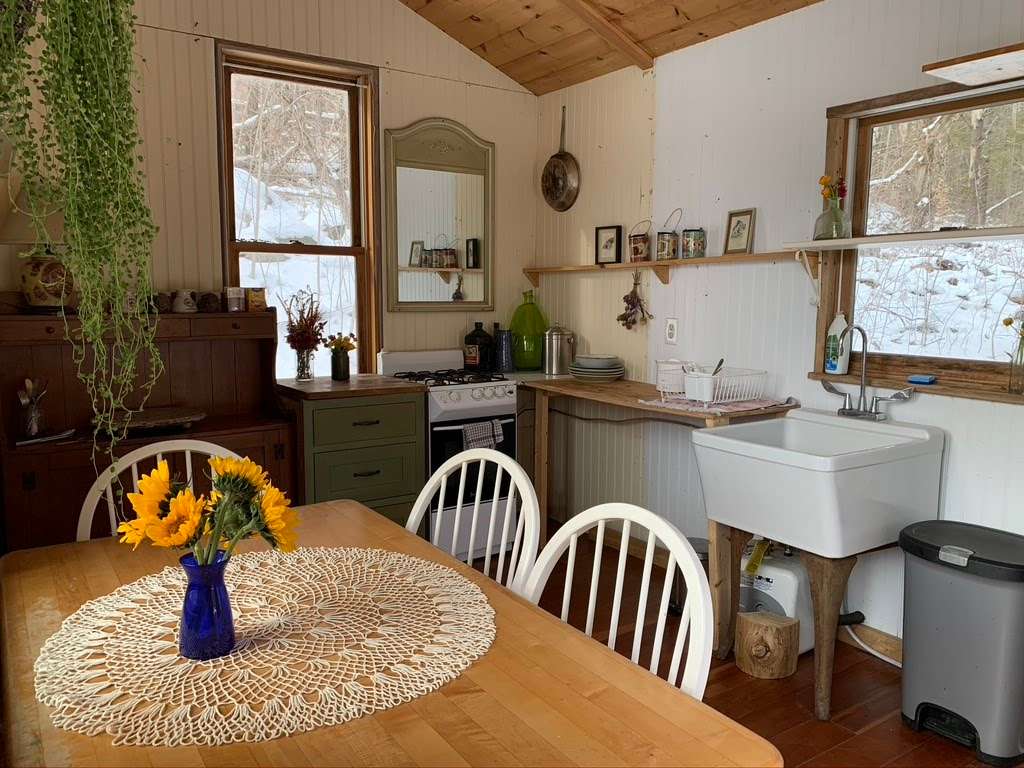 Fully equipped private kitchen.