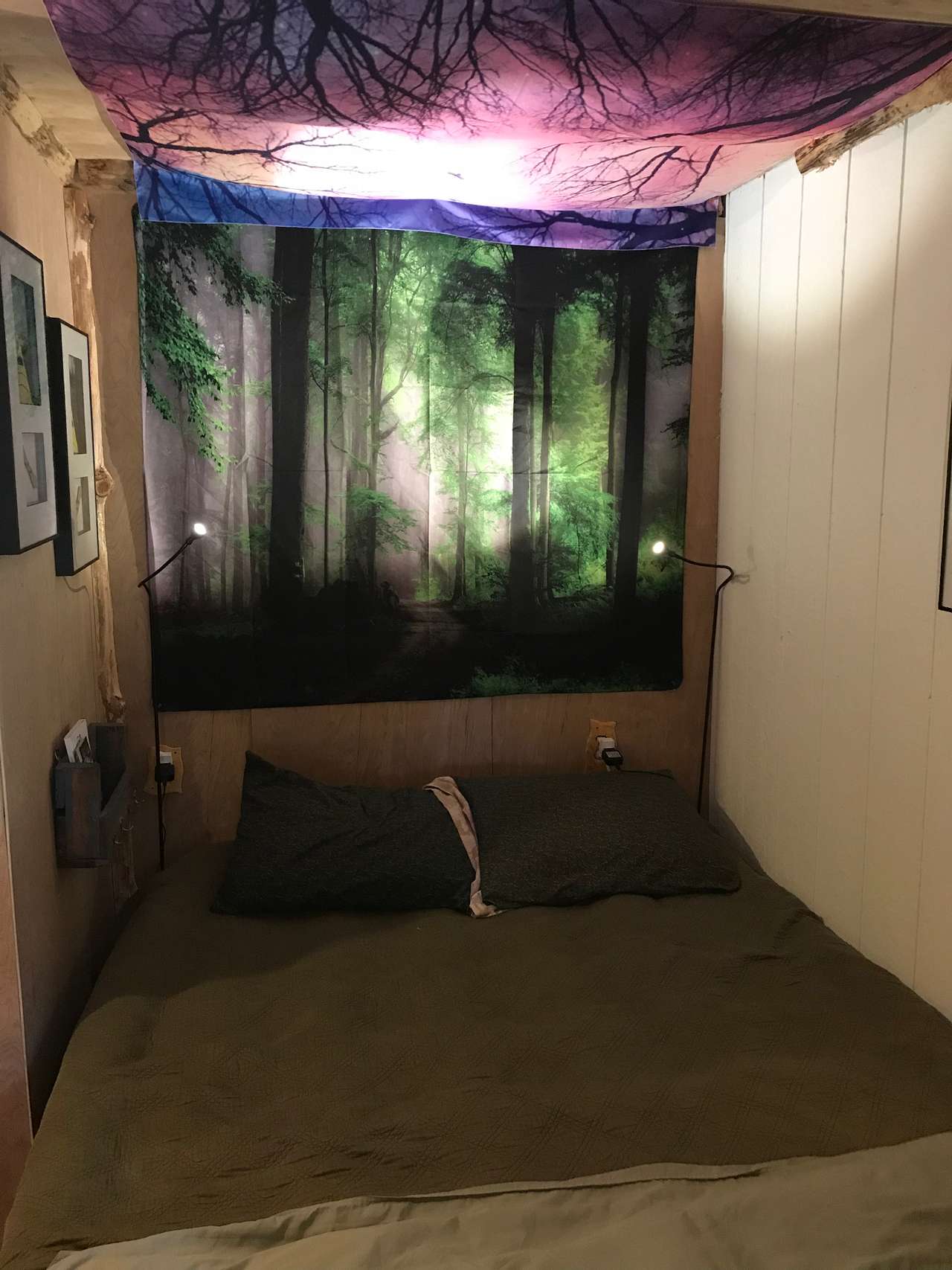 Inflatable King Coil queen size bed