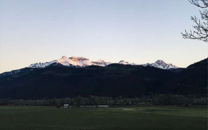 Views from Camp, can be seen from the lower level of camp.