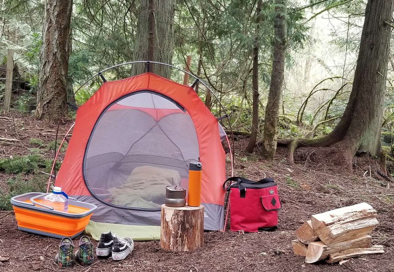 The big cedar camp