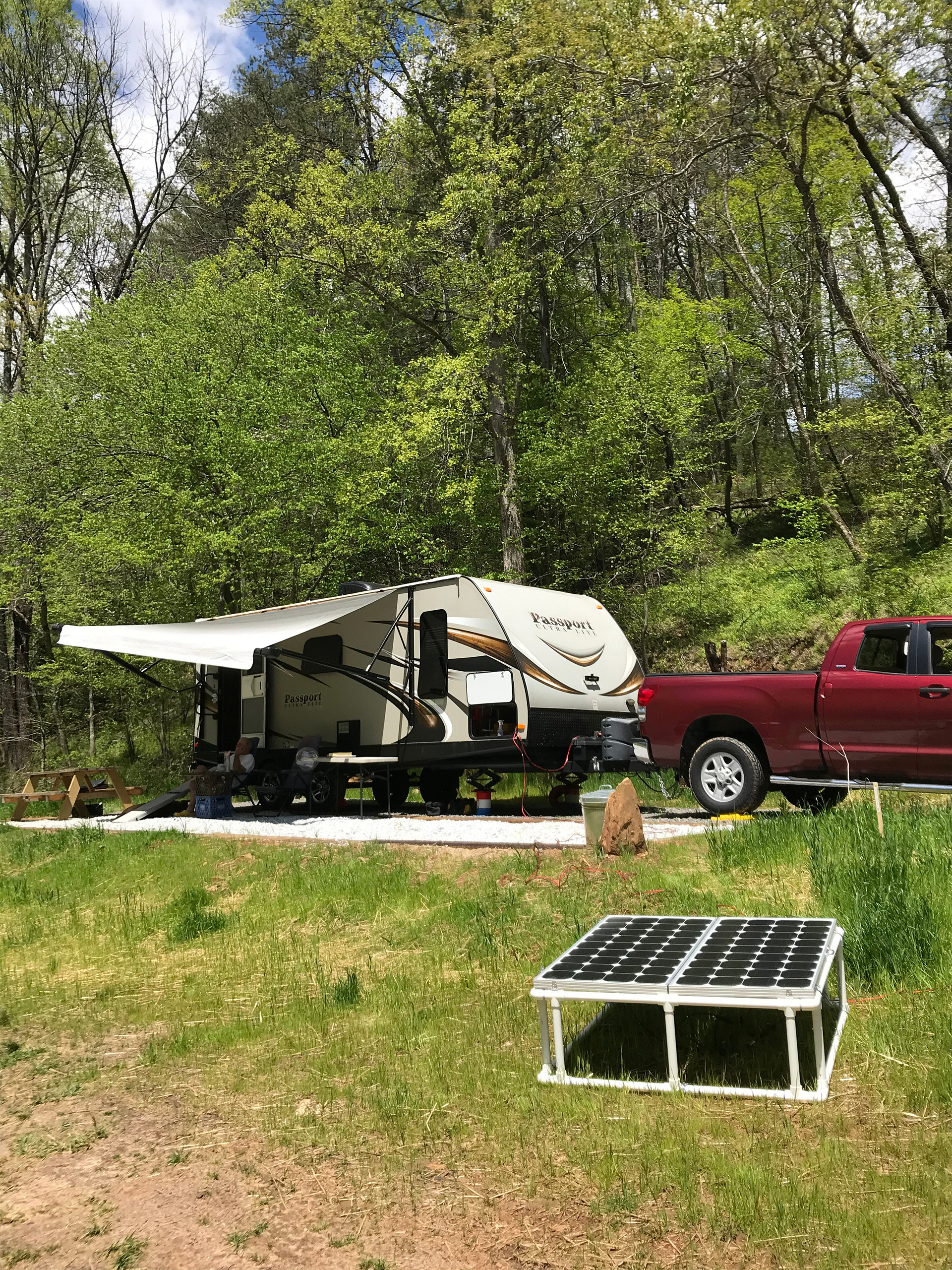Secluded Mitchel River Camping