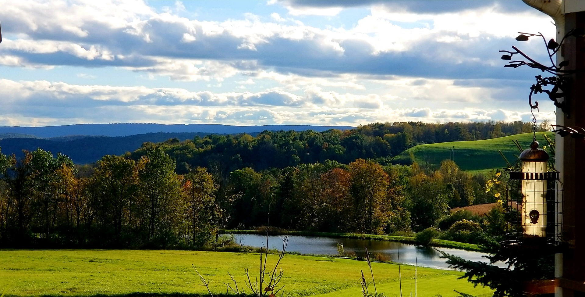 This is the pond you will be camping next to! 