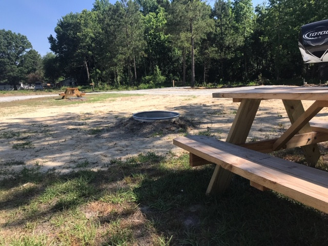 Some Picnick Tables and Fire Rings