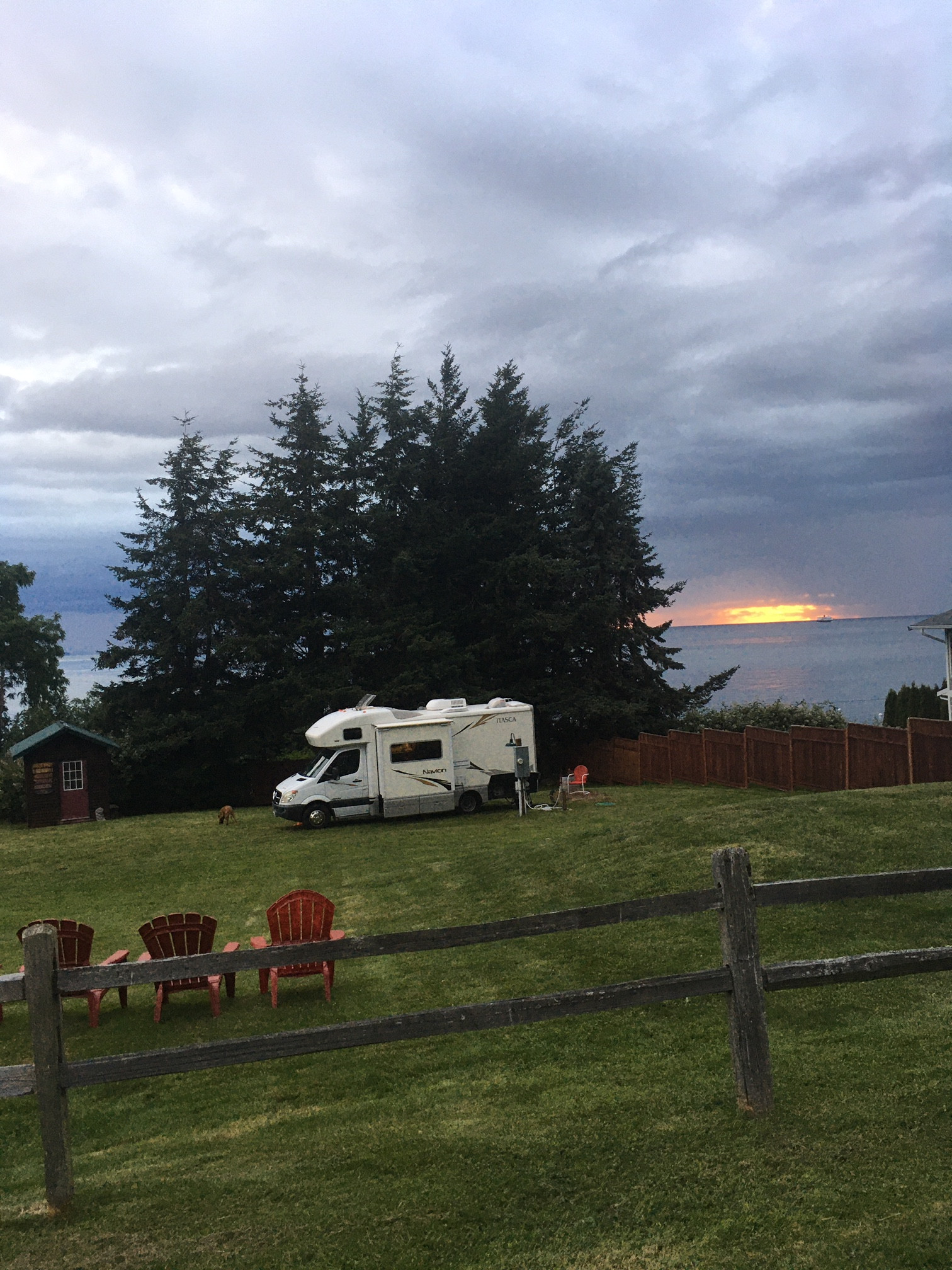 Pumpkin Patch in the evening