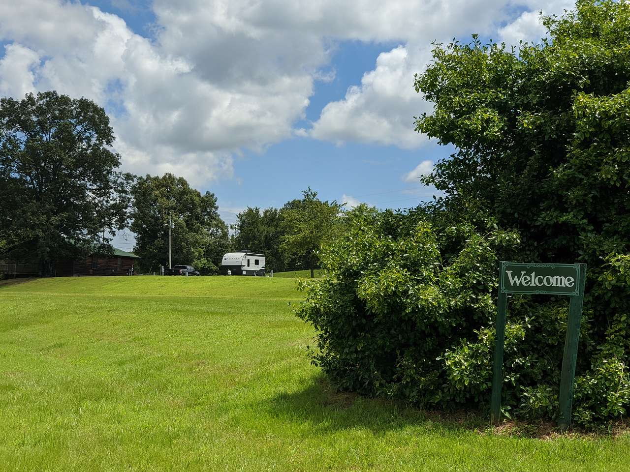 Across the Lawn
