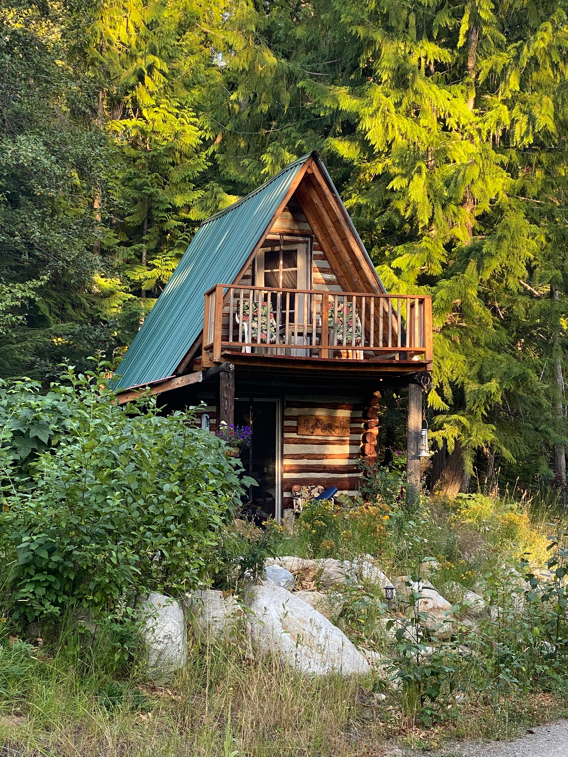 The cabin