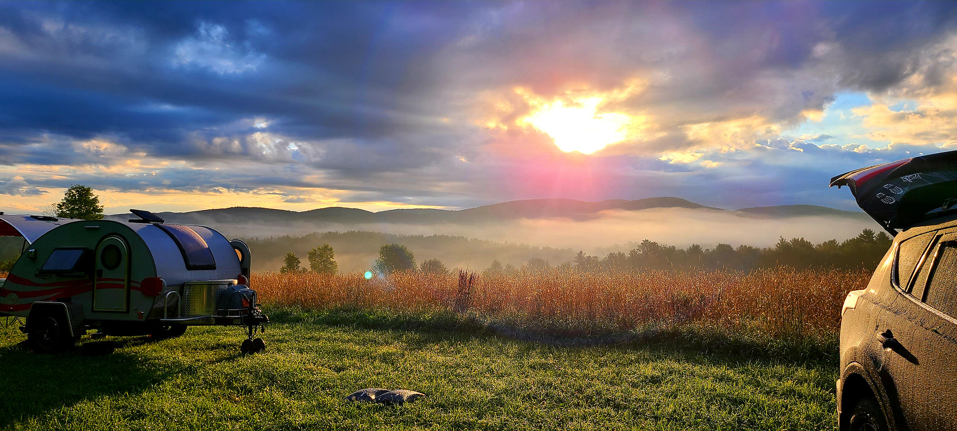 Gorgeous sunrises.