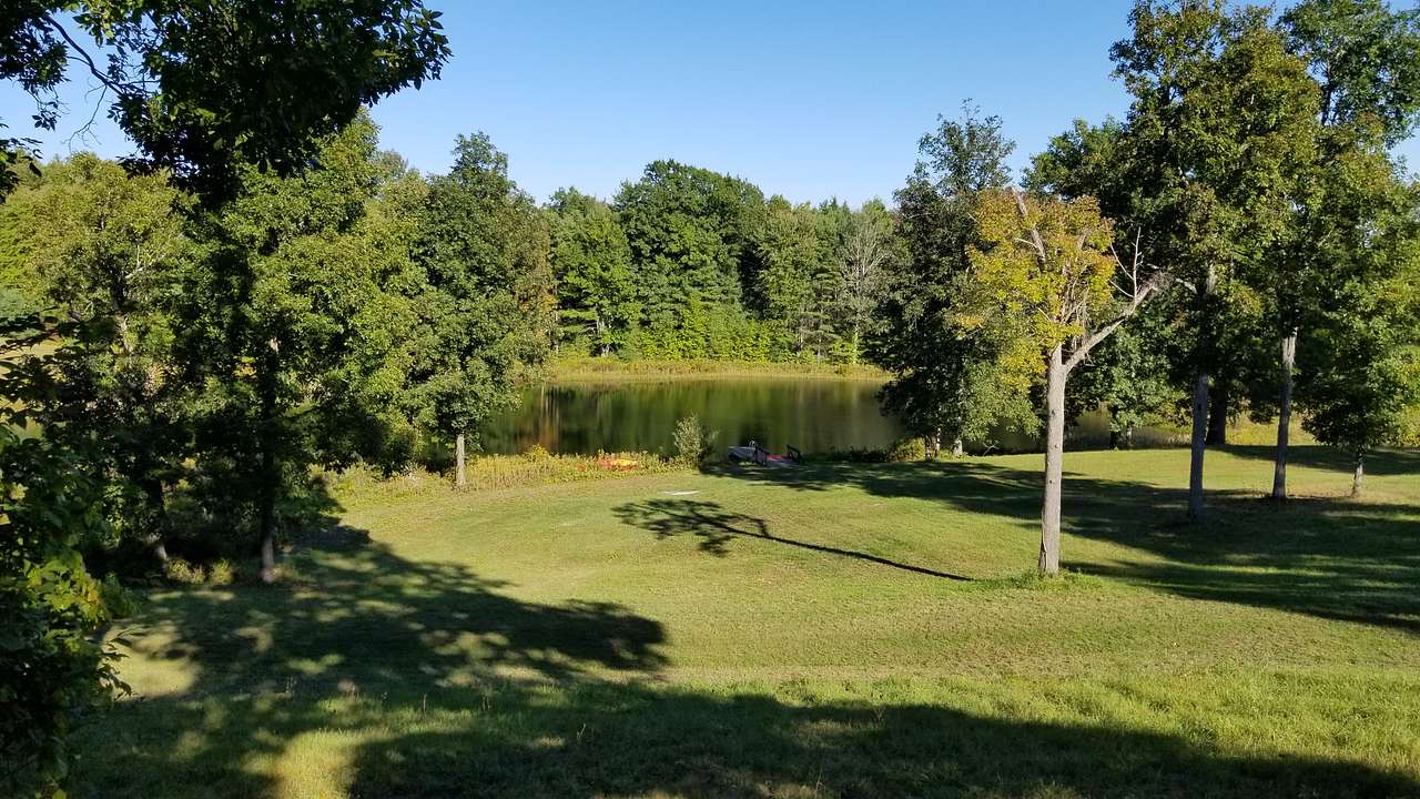 Vast private oasis