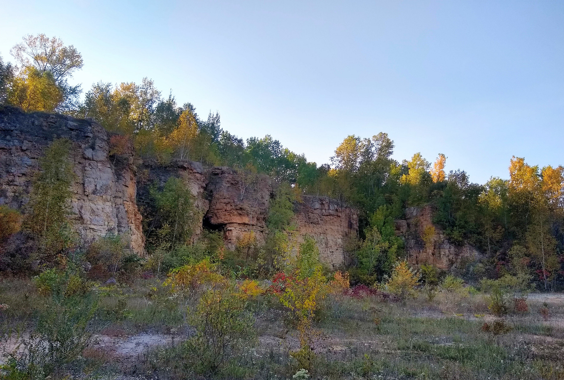 Quarry in the Mississippi Bluff MN