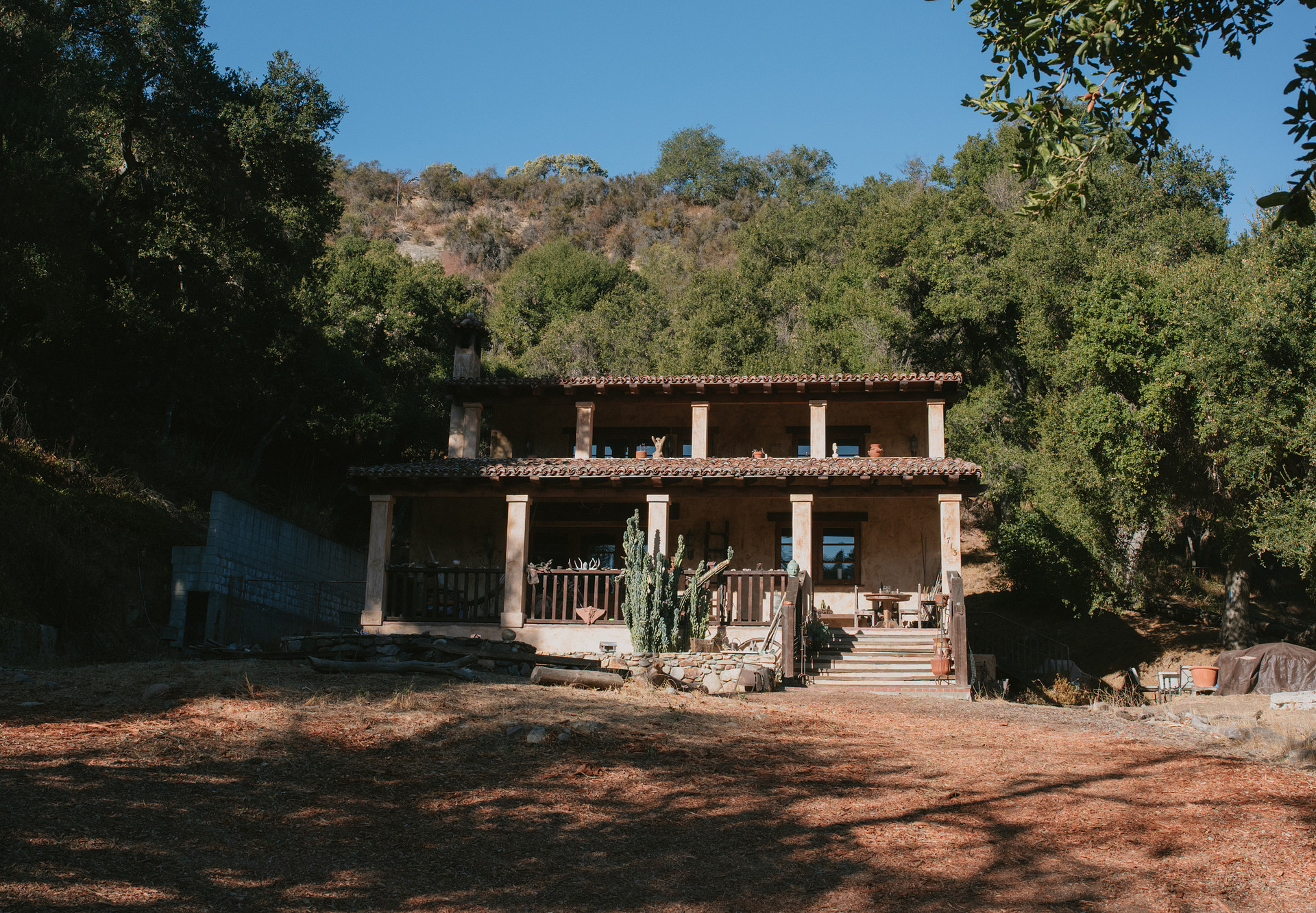 The host - Lisa's house. 