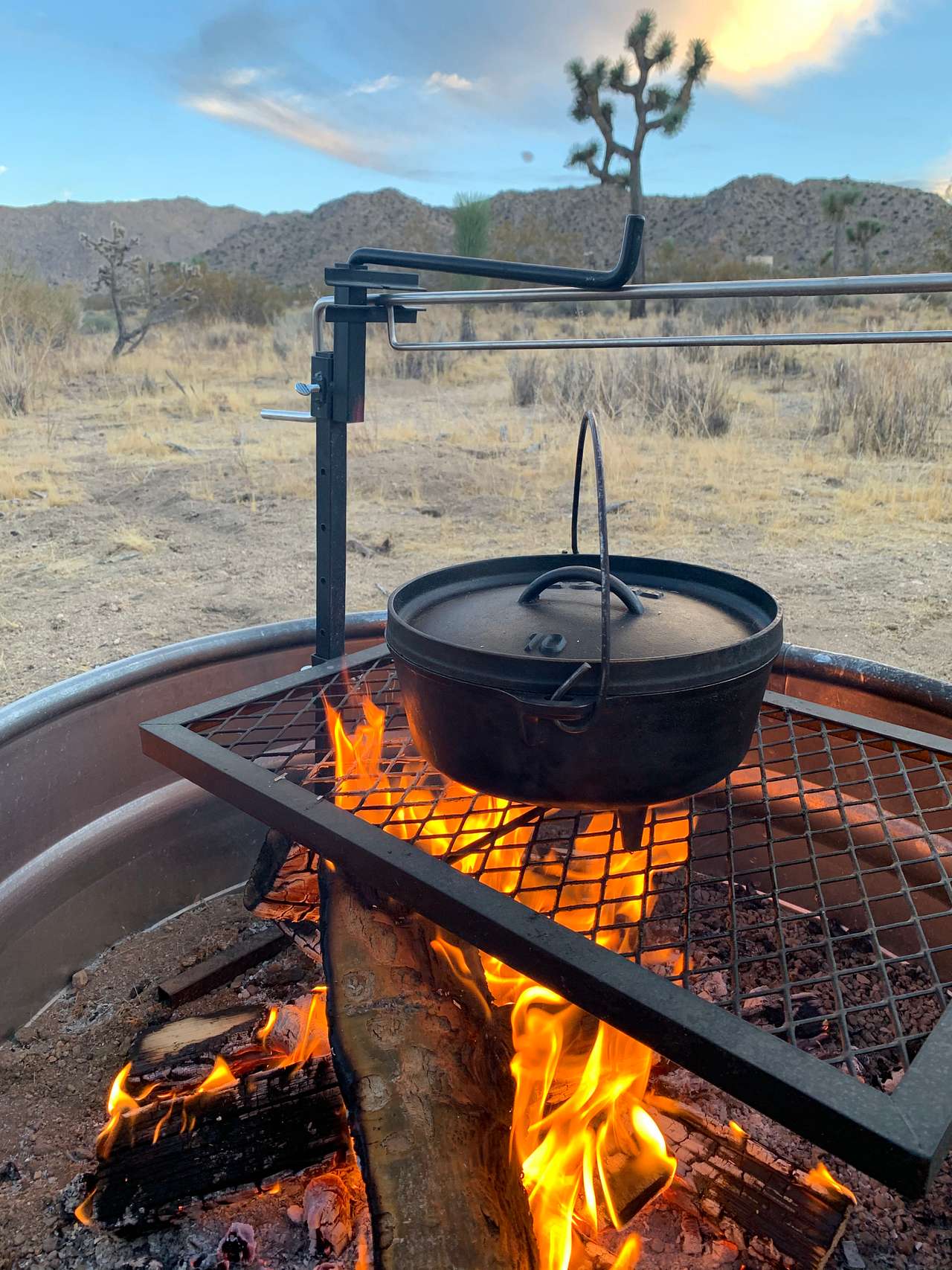  fire pit  with  a 360 view of the nature's wonder
