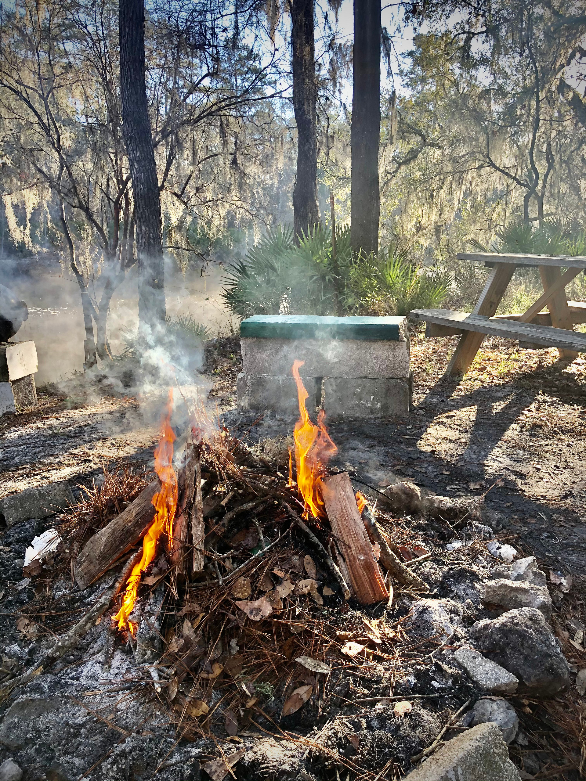 Off Grid River Camping