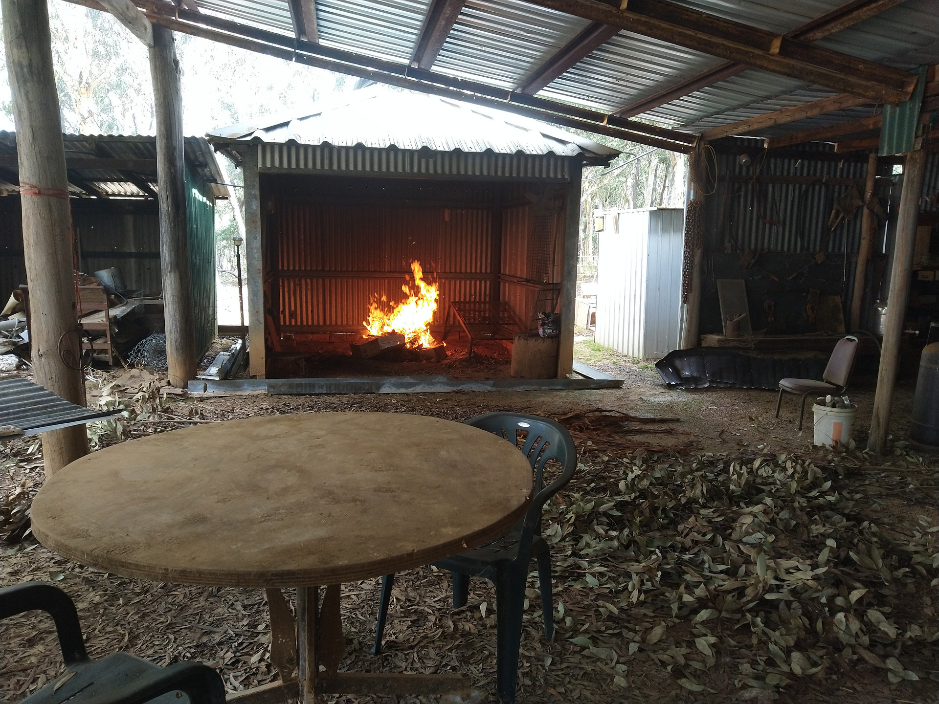 The Old Forge, perfect for camp fires and cooking
