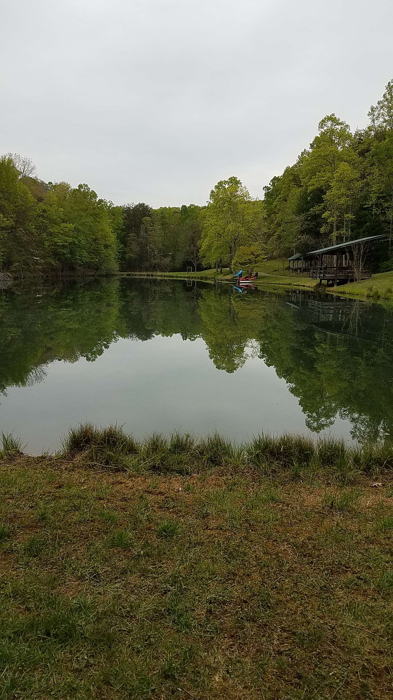 View from the tent platform 
