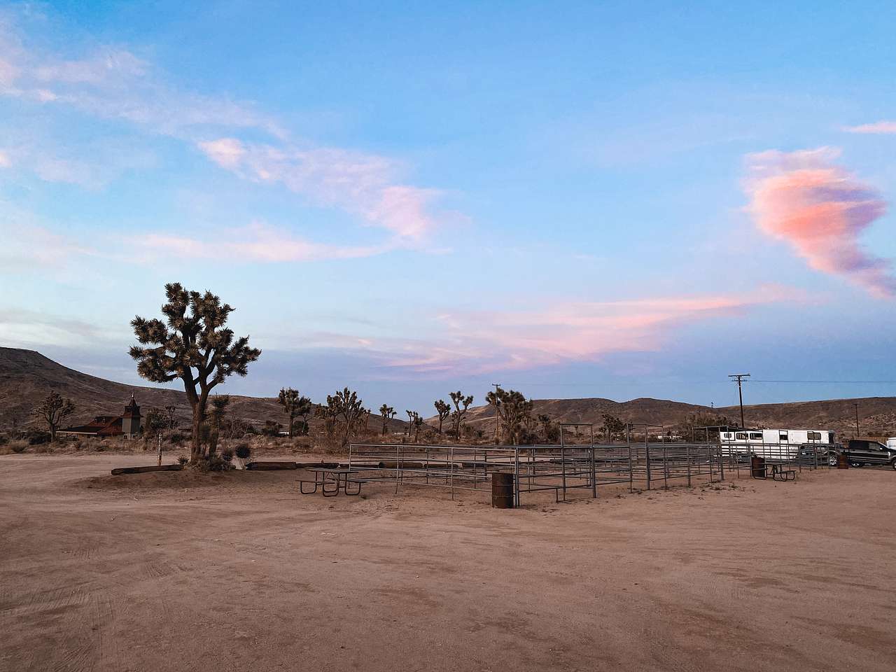Pioneertown Corrals Camping