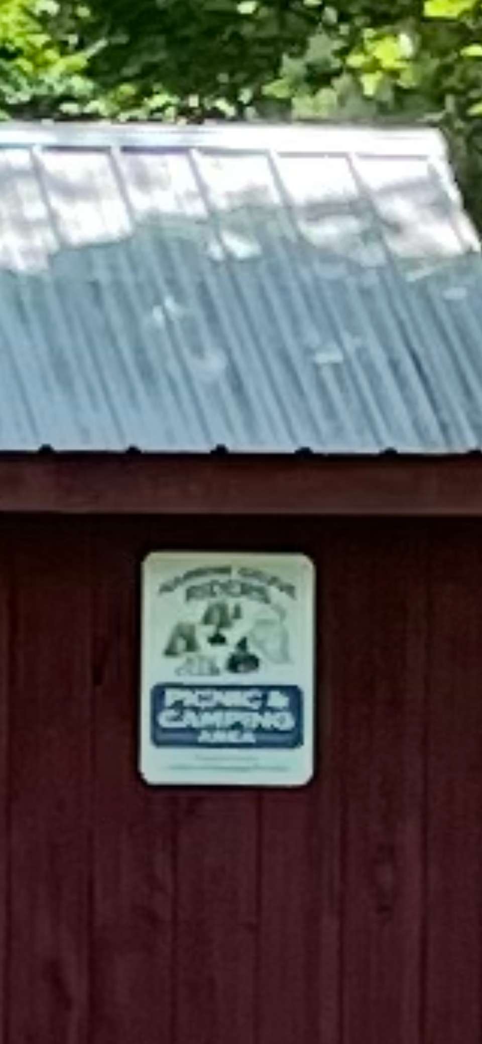Picnic and campground area